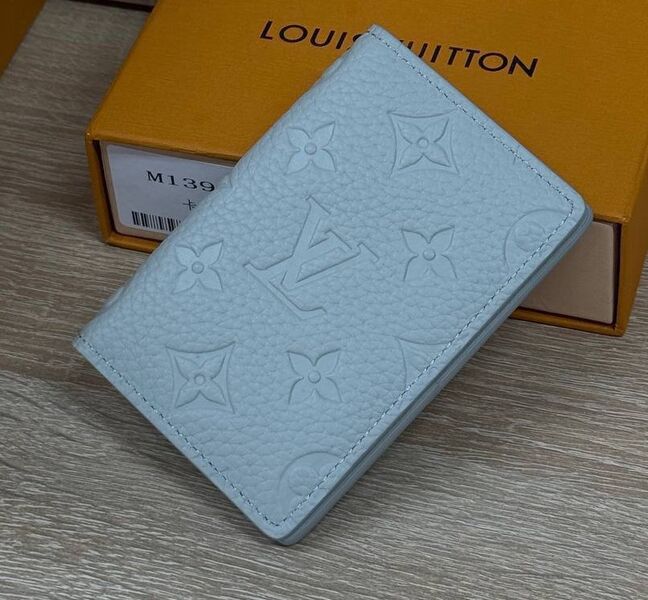 Картхолдер Louis Vuitton мужской кожа графитовый 195475