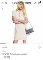 Сумка Louis Vuitton женский джинса синий 189463-2