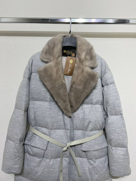 Пальто Loro Piana женский графитовый 129137-2