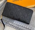 Кошелек Louis Vuitton женский кожа черный 97473-1