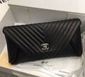 Сумка Chanel женский кожа черный 196549-1
