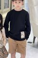 Детский лонгслив Burberry черный 179354-1