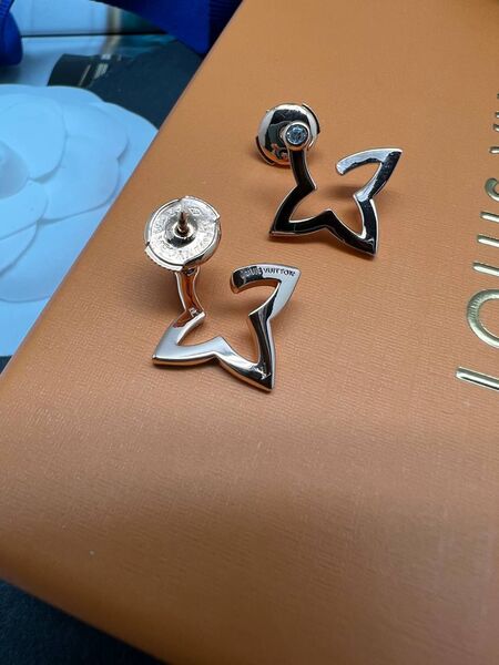 Серьги Louis Vuitton графитовый 175437-2