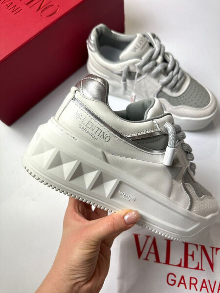 Кеды Valentino женский кожа белый 109159-3