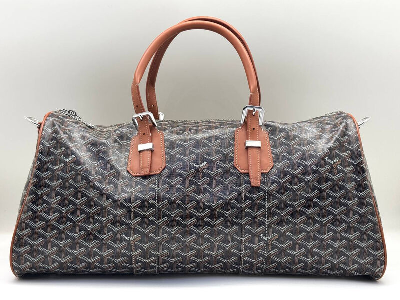 Дорожная сумка Goyard женский кожа черный 189581