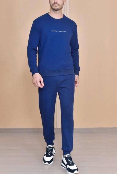 Мужской костюм Brunello Cucinelli мужской синий 160791