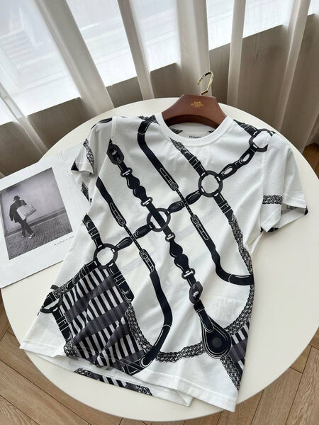 Футболка Hermès женский белый 194306-3