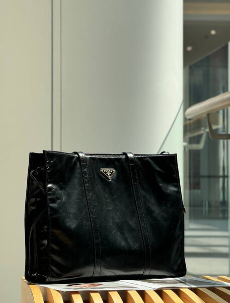 Сумка Prada женский кожа черный 193887-2