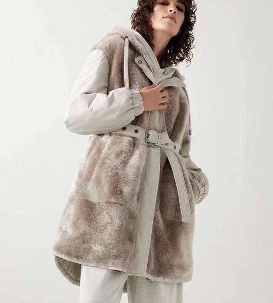 Пальто Brunello Cucinelli женский графитовый 129753