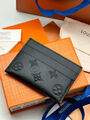 Картхолдер Louis Vuitton мужской кожа черный 107700-2