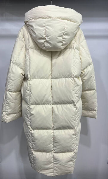 Пуховик Jil Sander женский белый 129981-2