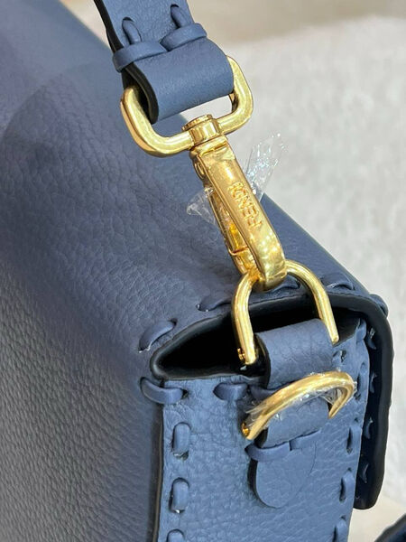 Сумка Fendi Baguette женский кожа черный 120053-5
