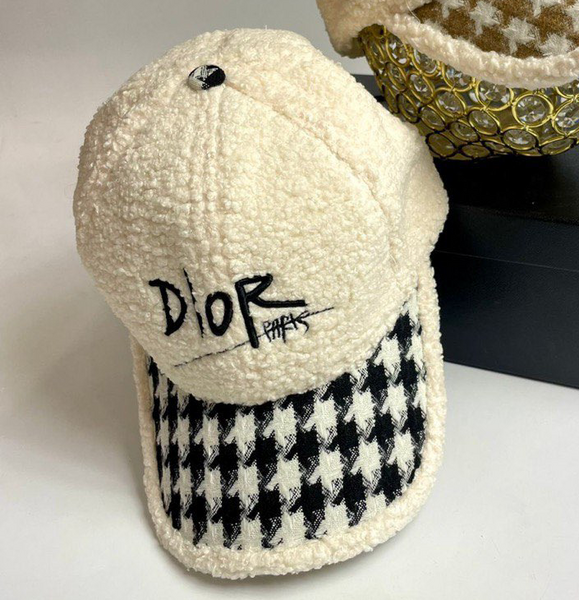 Кепка Christian Dior женский белый 25947