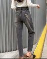Джинсы Chanel женский джинса графитовый 102833-1
