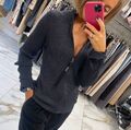 Кофта Brunello Cucinelli женский вязаная ткань графитовый 126190-1