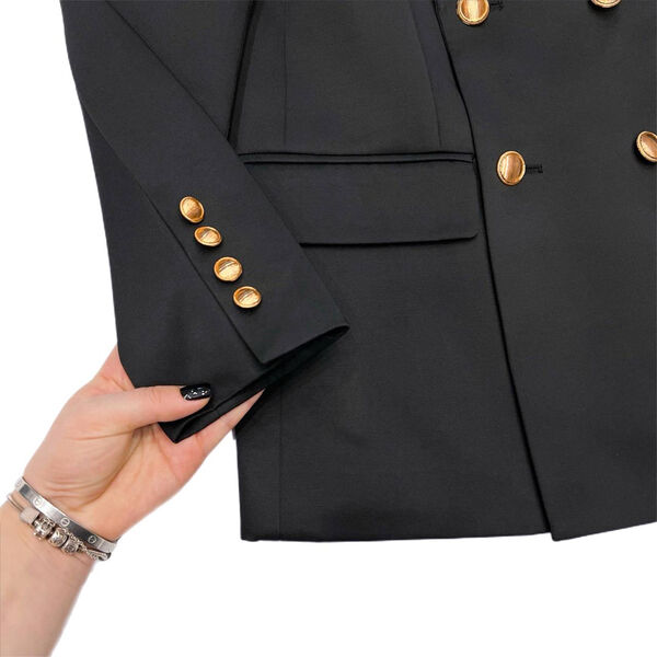 Пиджак Saint Laurent женский черный 179433-6