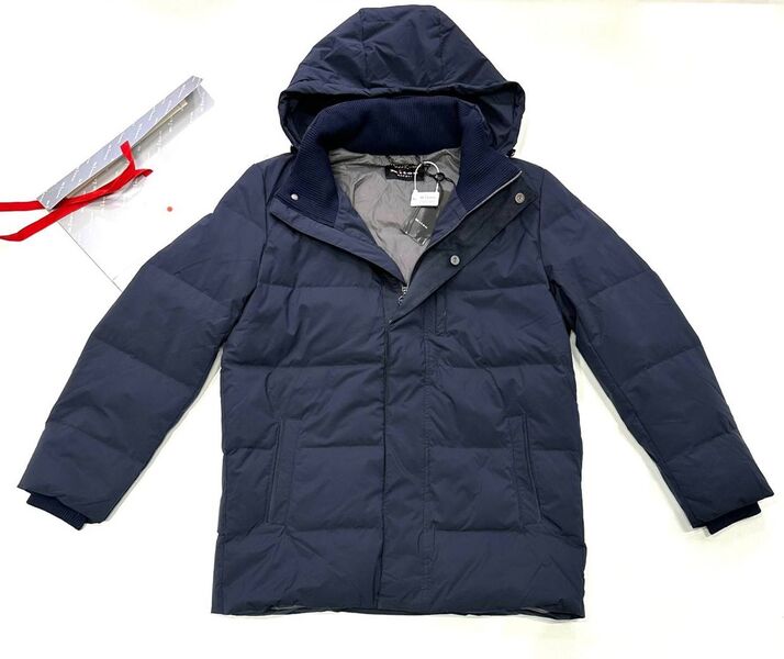 Мужская куртка Kiton мужской синий 158726