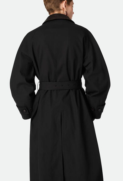 Плащ Bottega Veneta женский черный 183815-3