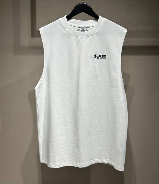Мужская майка Vetements мужской белый 192878