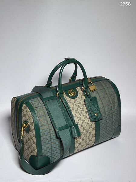 Дорожная сумка Gucci мужской канва monogram хаки 133864-2