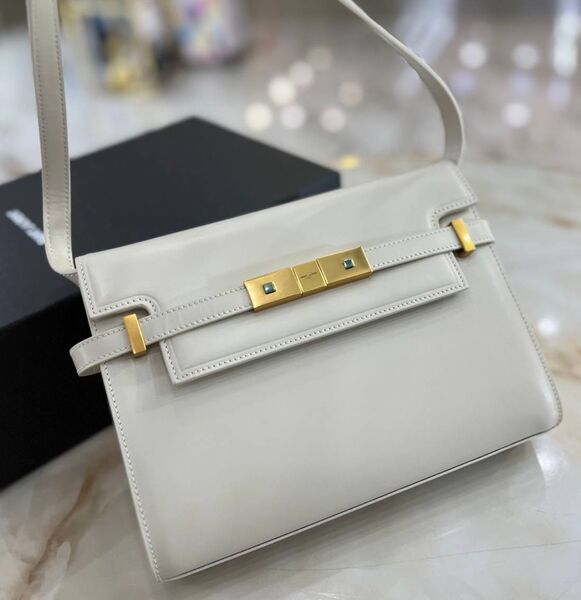 Сумка Saint Laurent женский кожа графитовый 143332