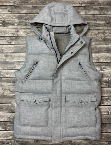 Мужской жилет Loro Piana мужской графитовый 105838