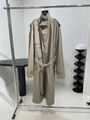 Плащ двухсторонний Balenciaga женский графитовый 179889-4