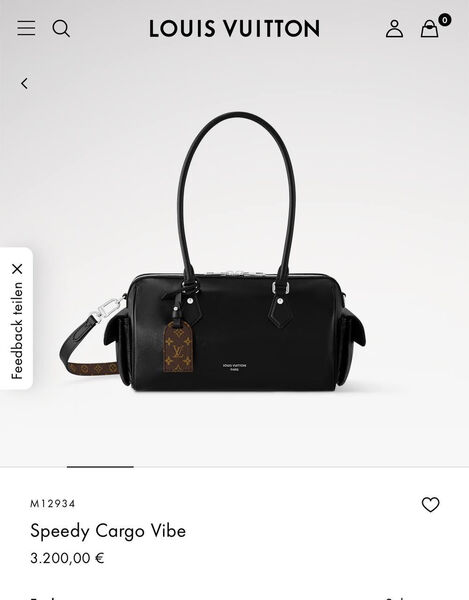 Сумка Louis Vuitton женский кожа черный 196431-2