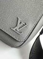 Мужская сумка мессенджер Louis Vuitton мужской кожа графитовый 115314-5