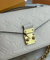 Сумка Louis Vuitton Pochette Metis женский кожа белый 148635-2