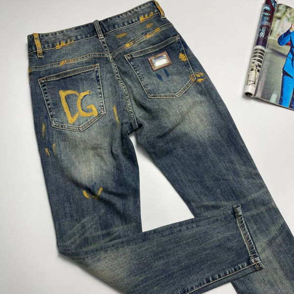 Мужские джинсы Dolce & Gabbana мужской джинса синий 153173-4