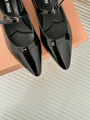 Туфли Miu Miu женский кожа черный 157179-5