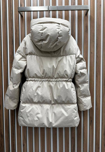 Пуховик Moncler женский графитовый 130463-4