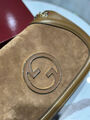 Сумка Gucci женский замша 176144-7