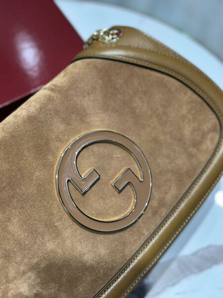 Сумка Gucci женский замша 176144-7