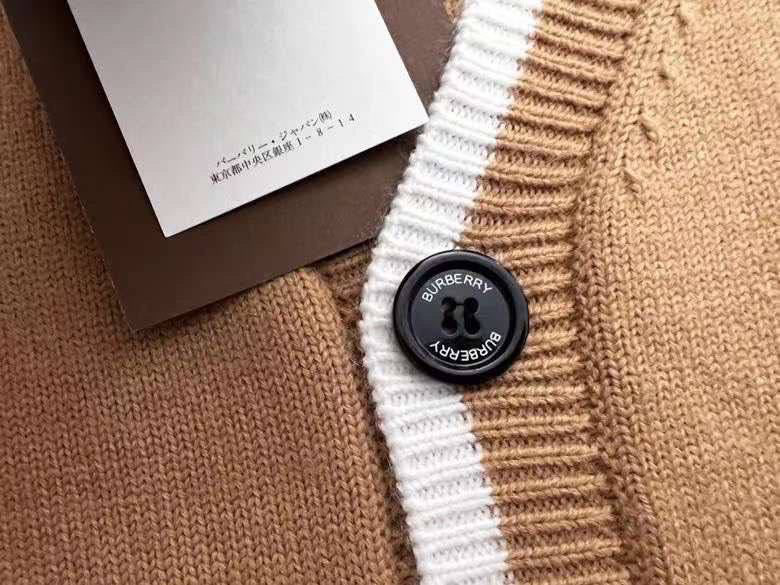 Мужской кардиган Burberry мужской бежевый 93071-4