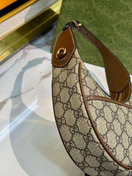 Сумка Gucci Half-Moon женский канва 137916-7