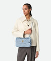 Сумка Bottega Veneta Madison женский кожа бирюзовый 197082-3