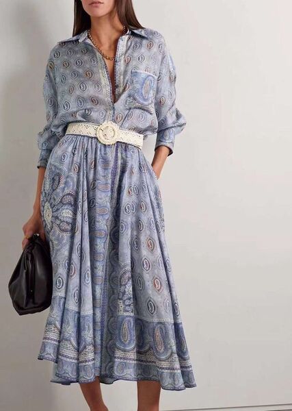 Костюм Zimmermann женский бирюзовый 108979