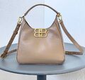 Сумка Balenciaga женский кожа бежевый 165827-1