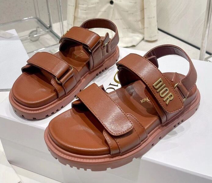 Шлепки Christian Dior женский кожа 106522