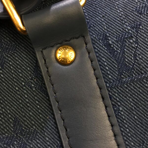 Дорожная сумка Louis Vuitton мужской канва синий 19182-10