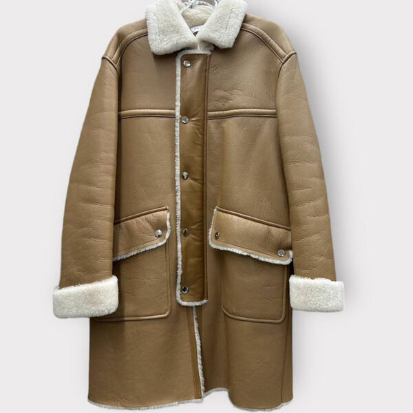 Дубленка Christian Dior женский бежевый 128376-4