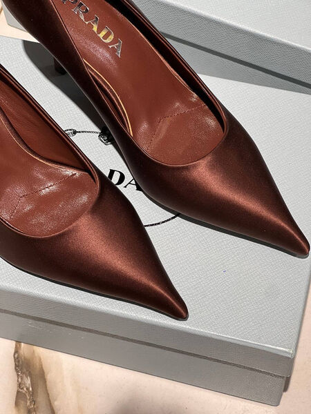 Туфли Prada женский сатин 146551-3