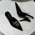 Туфли Tom Ford женский замша черный 139512-2