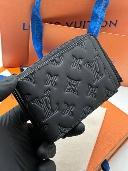 Картхолдер Louis Vuitton мужской кожа черный 108251-3