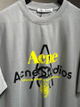 Мужская футболка Acne Studios мужской графитовый 195787-2