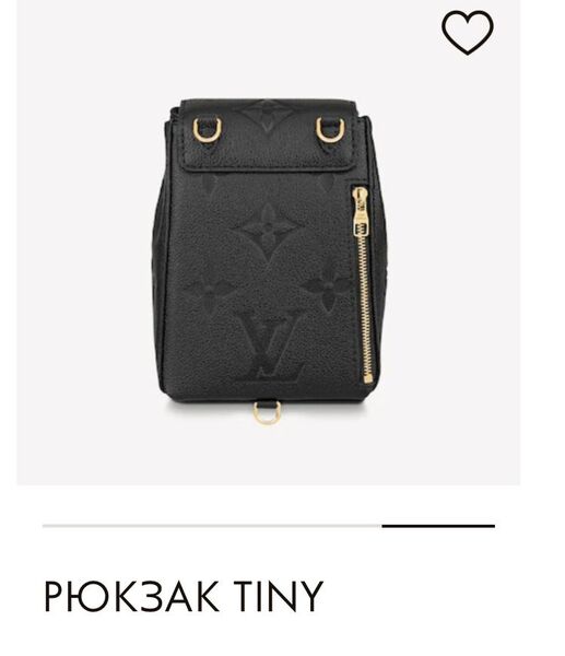Рюкзак Louis Vuitton женский кожа черный 65202-4