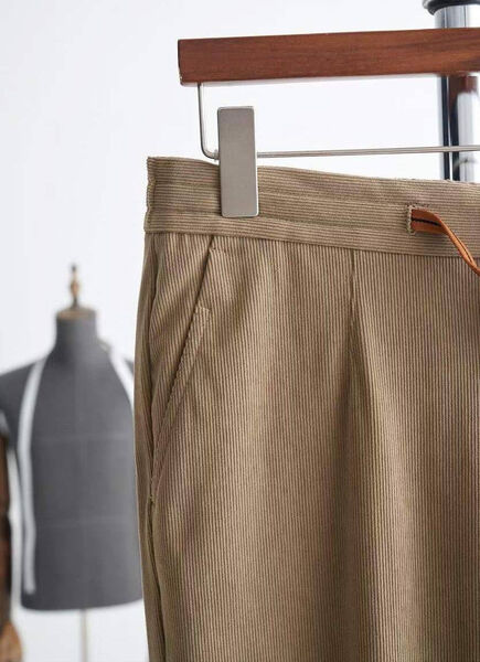 Мужские брюки Zegna мужской бежевый 132912-6
