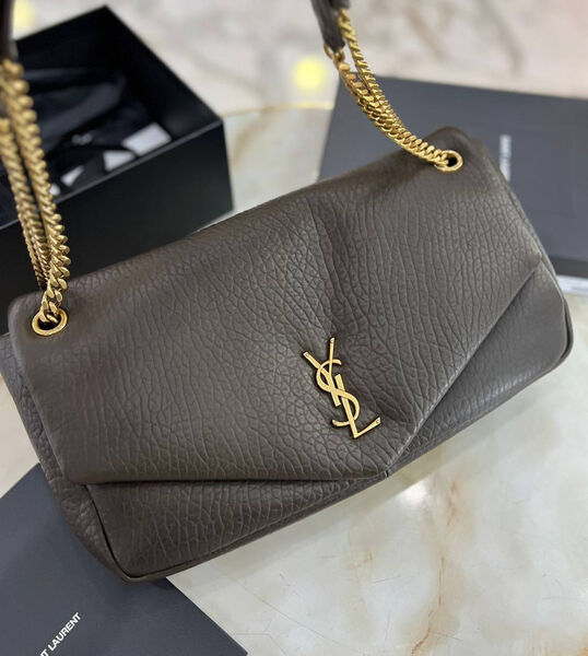 Сумка Saint Laurent женский кожа черный 170613-5